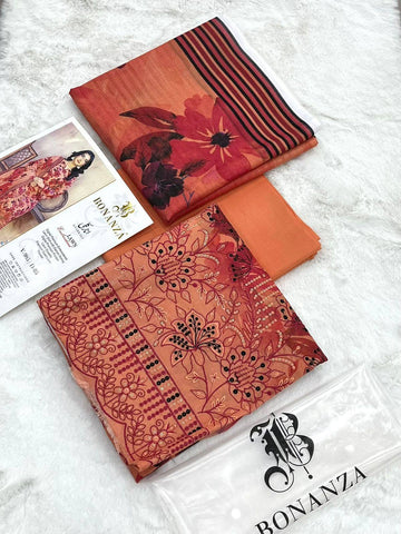 Bonanza DIGITAL PRINTED , PREMIUM EMBROIDED